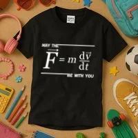 Funny Physics Science Kids T-Shirt thumb 3