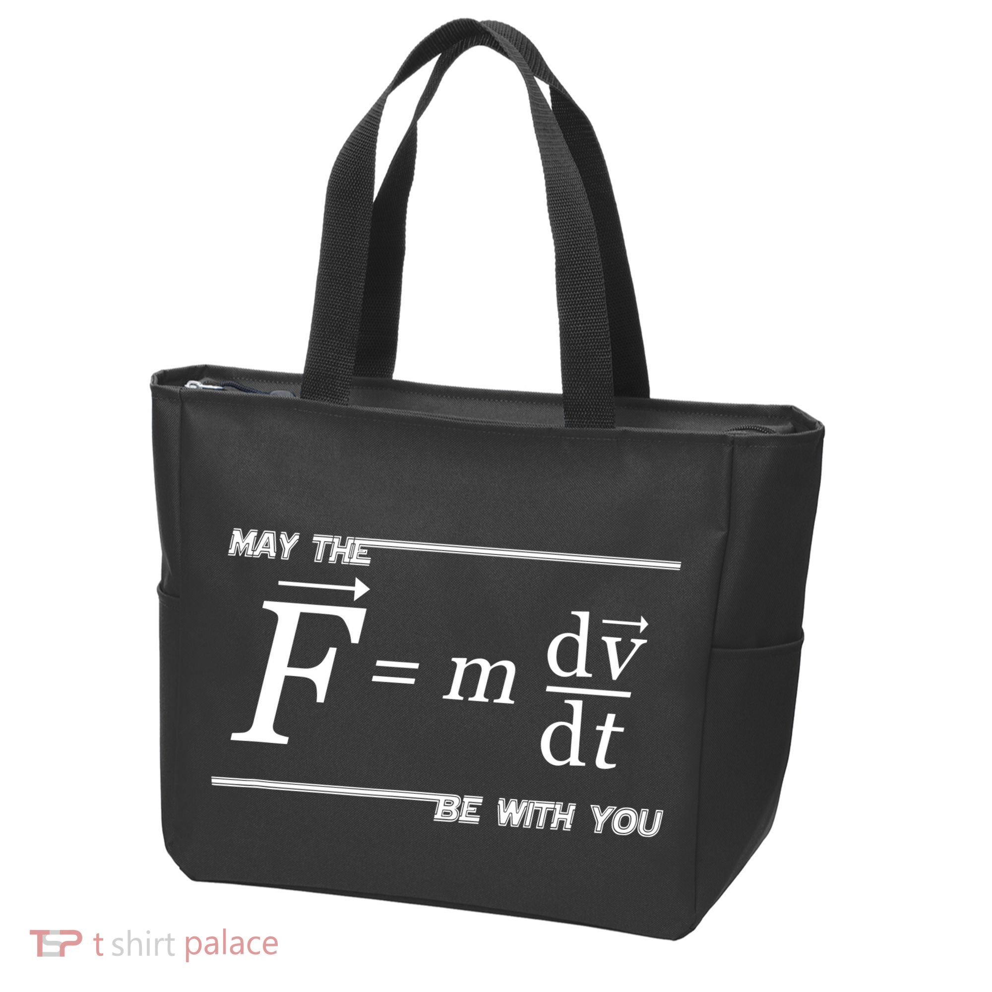Funny Physics Science Tote Bag
