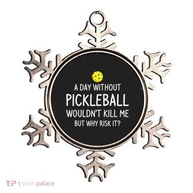Funny Pickleball Saying Pickleball Player Ornament