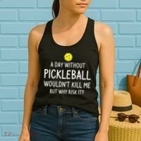 Funny Pickleball Saying Pickleball Player Women's Tank Top thumb 2