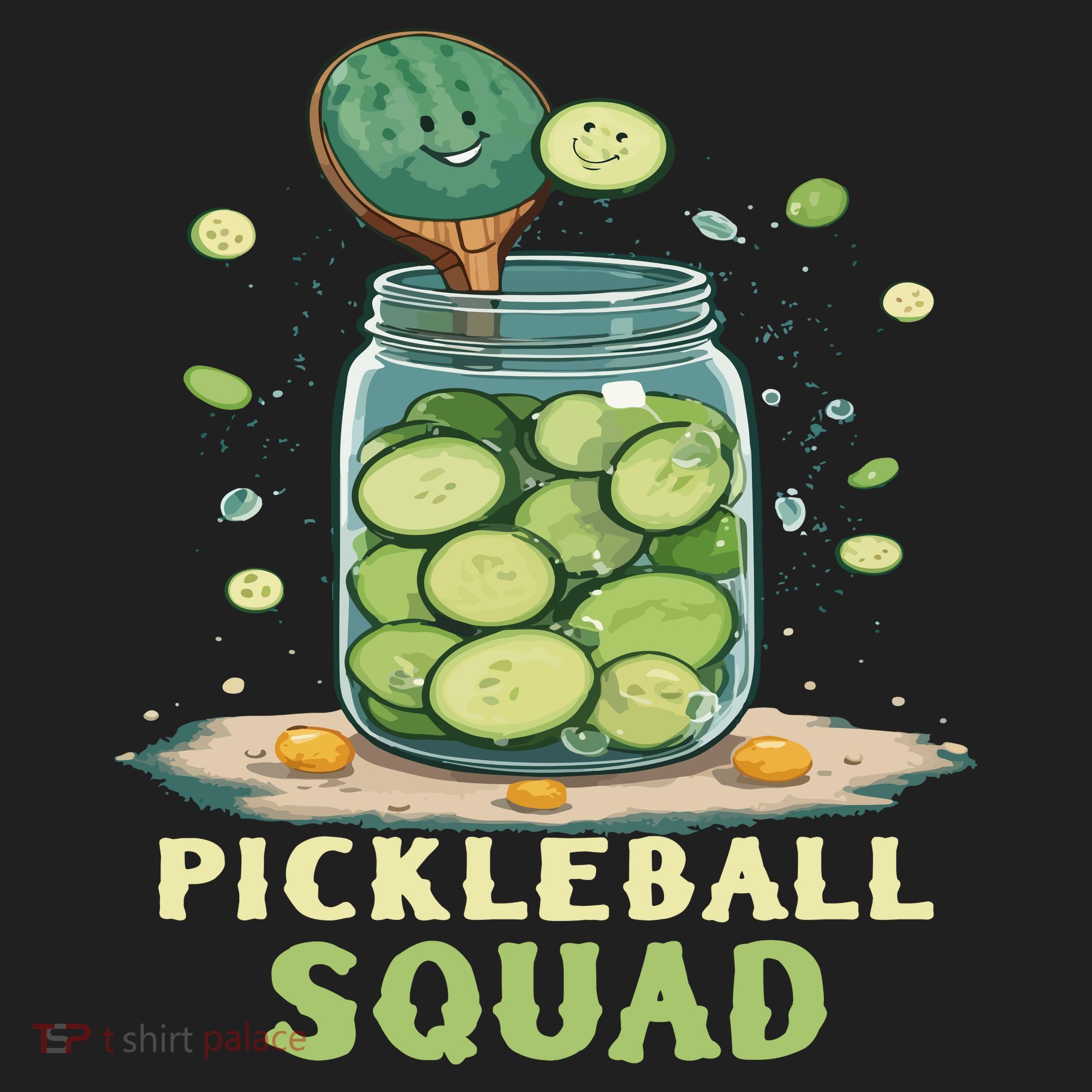 Funny Pickleball Squad Tumbler