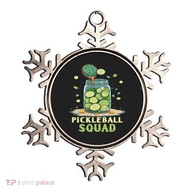 Funny Pickleball Squad Ornament