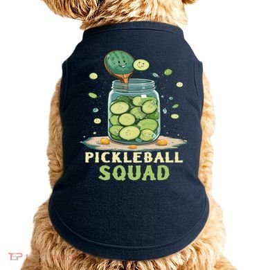 Funny Pickleball Squad Doggie Tank