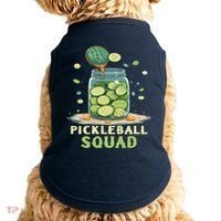 Funny Pickleball Squad Doggie Tank thumb 0