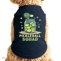 Funny Pickleball Squad Doggie Tank thumb 0