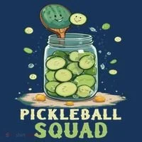 Funny Pickleball Squad Doggie Tank thumb 4