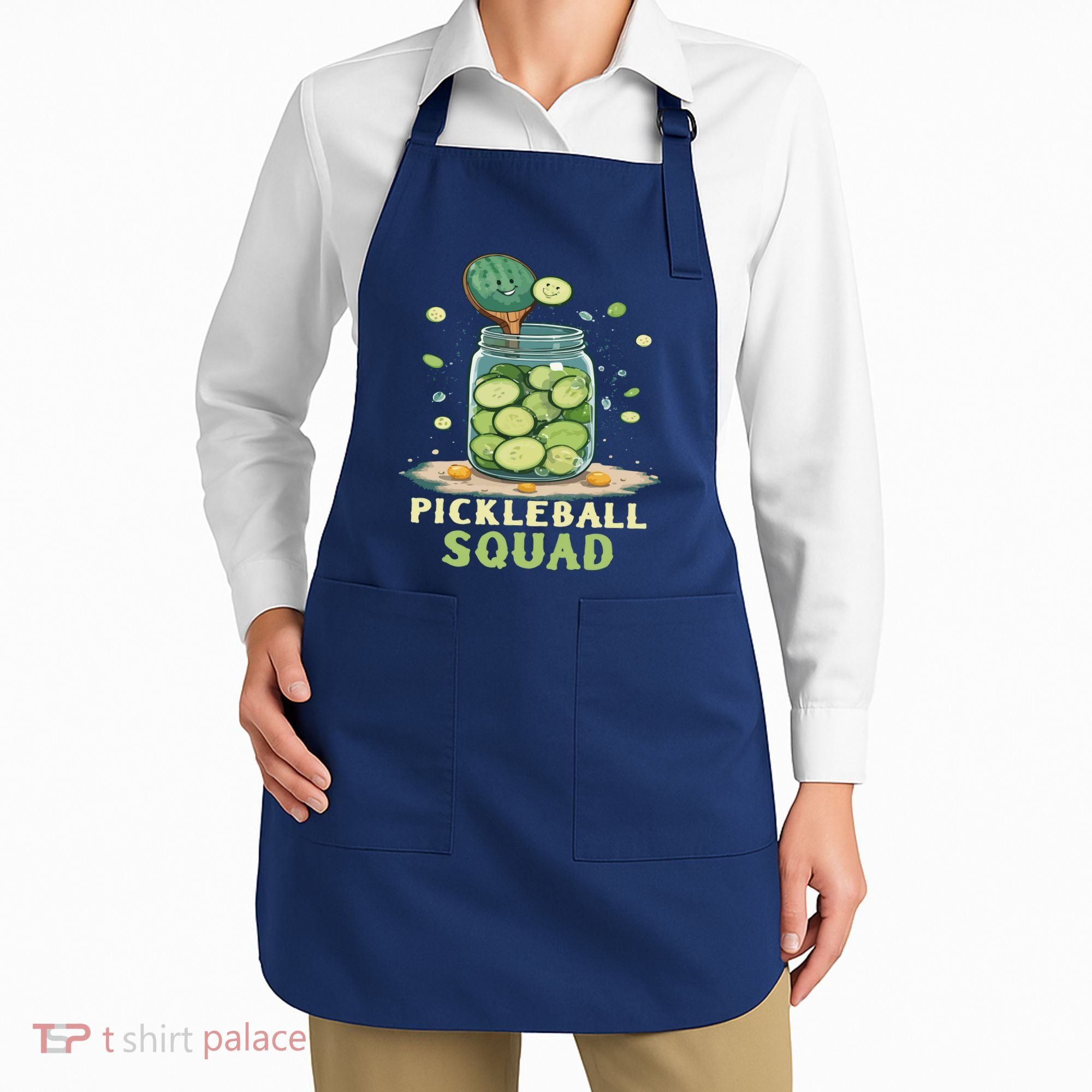 Funny Pickleball Squad Apron