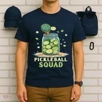 Funny Pickleball Squad T-Shirt thumb 6