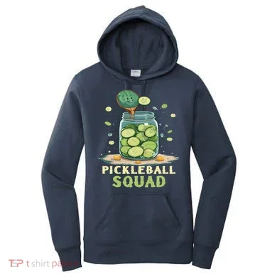 Funny Pickleball Squad Women's Hoodie