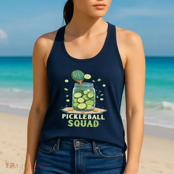 Funny Pickleball Squad Women's Tank Top