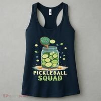 Funny Pickleball Squad Women's Tank Top thumb 3
