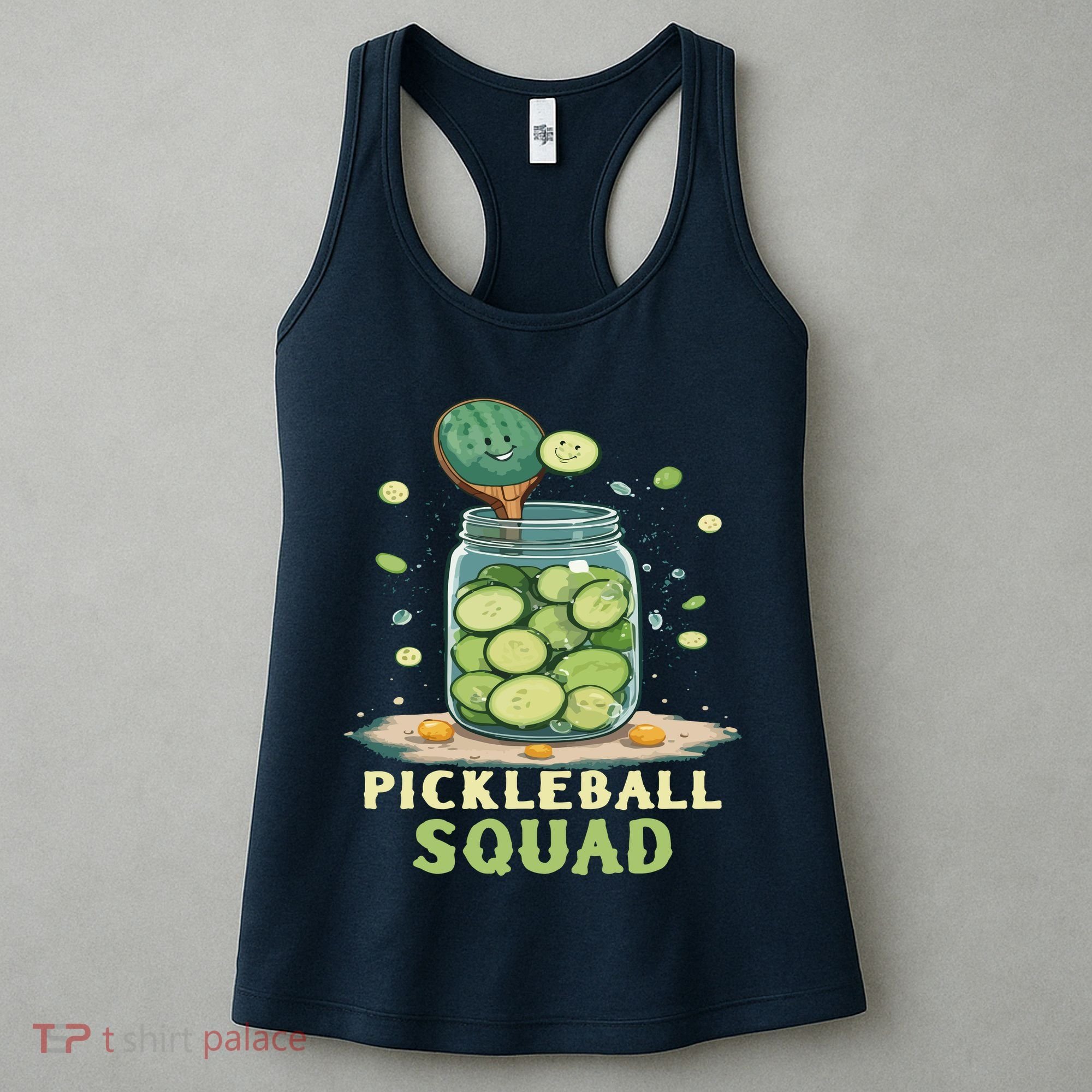 Funny Pickleball Squad Women's Tank Top