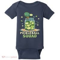 Funny Pickleball Squad Baby Bodysuit thumb 0