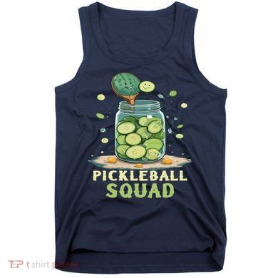 Funny Pickleball Squad Tank Top