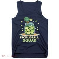 Funny Pickleball Squad Tank Top thumb 0