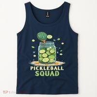 Funny Pickleball Squad Tank Top thumb 2