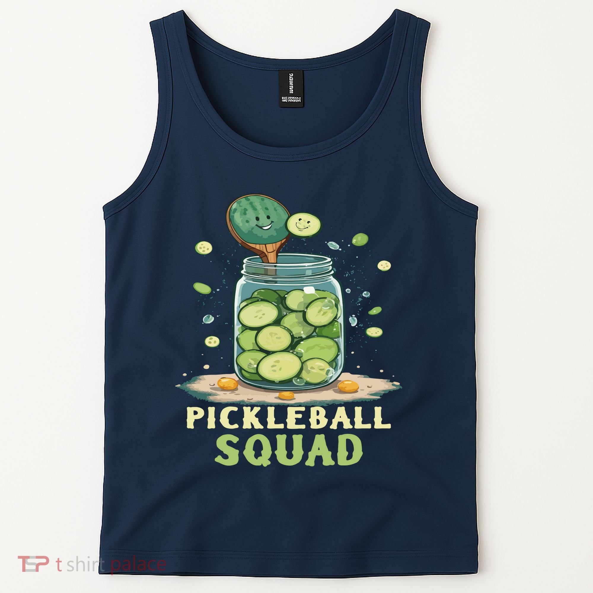 Funny Pickleball Squad Tank Top