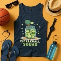 Funny Pickleball Squad Tank Top thumb 4