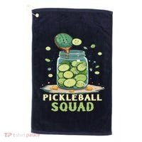 Funny Pickleball Squad Golf Towel thumb 0