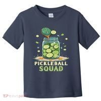 Funny Pickleball Squad Toddler T-Shirt thumb 0