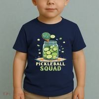Funny Pickleball Squad Toddler T-Shirt thumb 2
