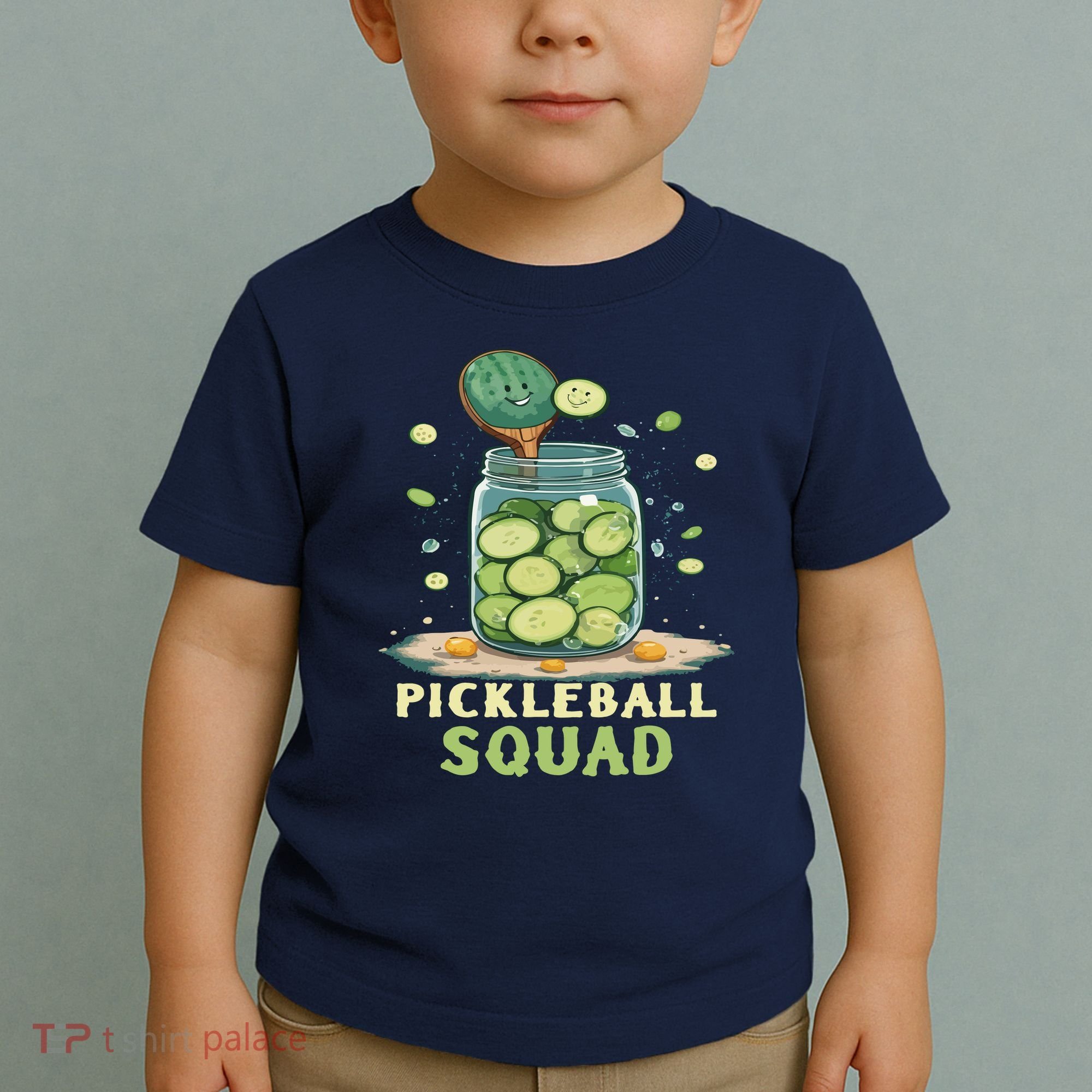 Funny Pickleball Squad Toddler T-Shirt
