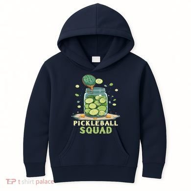 Funny Pickleball Squad Kids Hoodie