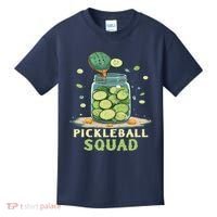 Funny Pickleball Squad Kids T-Shirt thumb 0