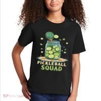 Funny Pickleball Squad Kids T-Shirt thumb 2