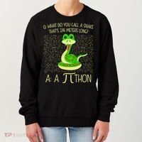 Funny Python Snake Pi Day Women's Sweatshirt thumb 0