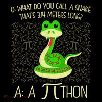 Funny Python Snake Pi Day Tote Bag thumb 4