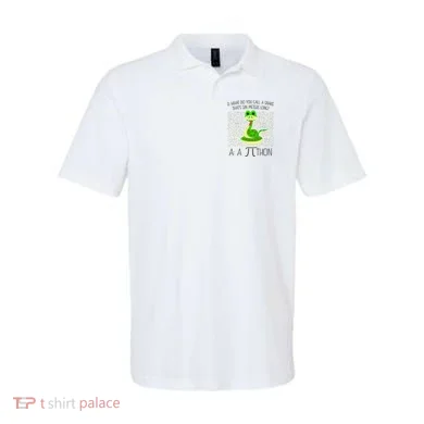 Funny Python Snake Pi Day Polo