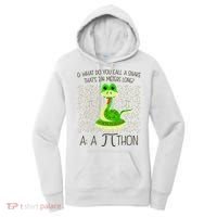 Funny Python Snake Pi Day Women's Hoodie thumb 0