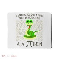 Funny Python Snake Pi Day Mousepad thumb 0