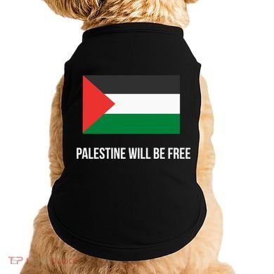 Free Palestine Strong Doggie Tank