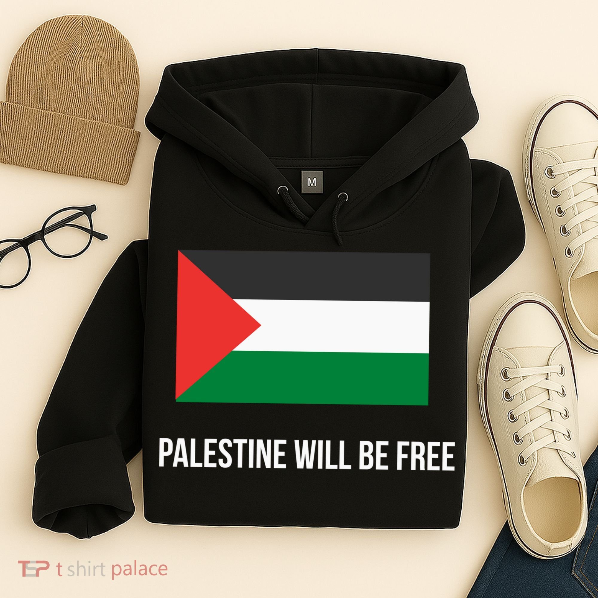 Free Palestine Strong Hoodie