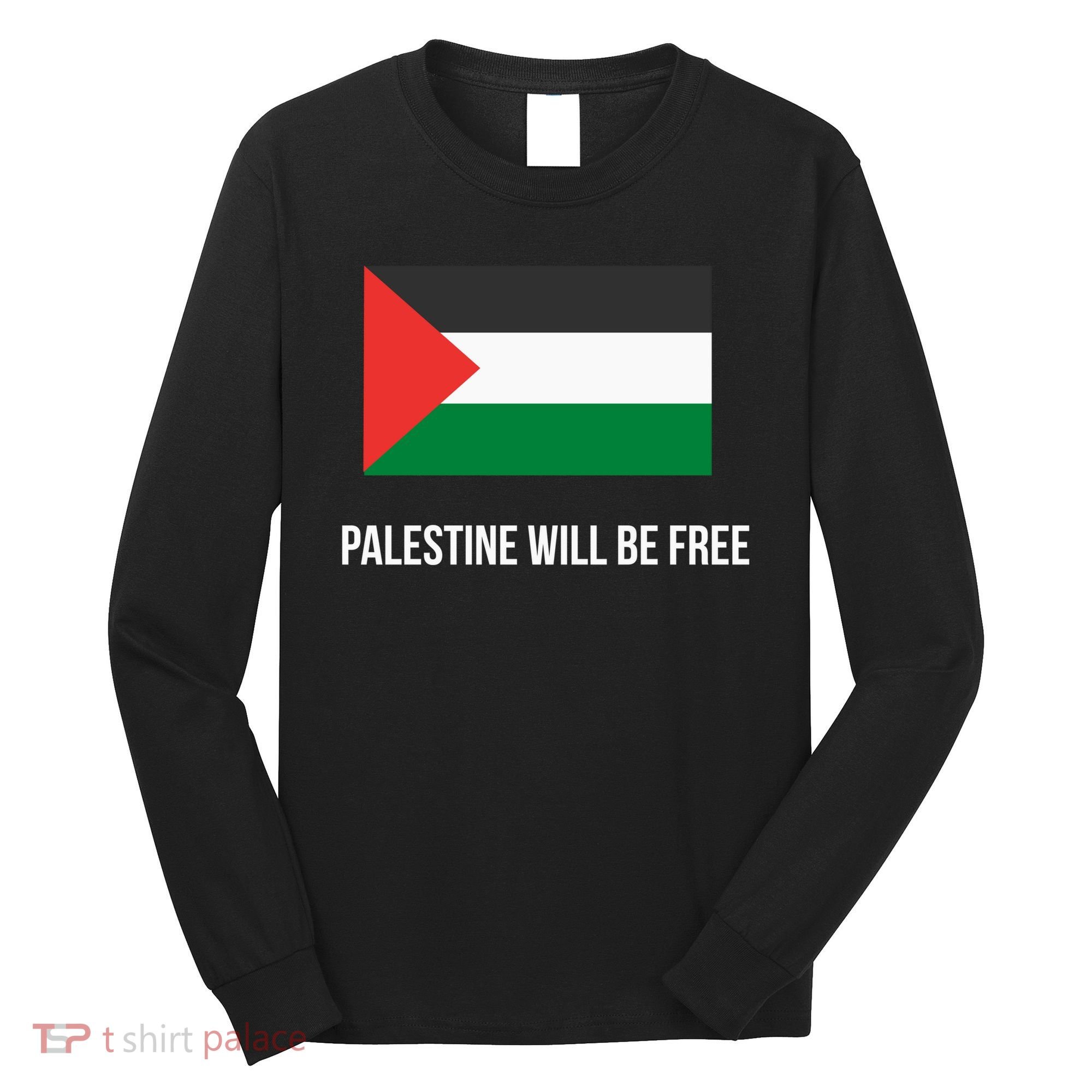 Free Palestine Strong Long Sleeve Shirt