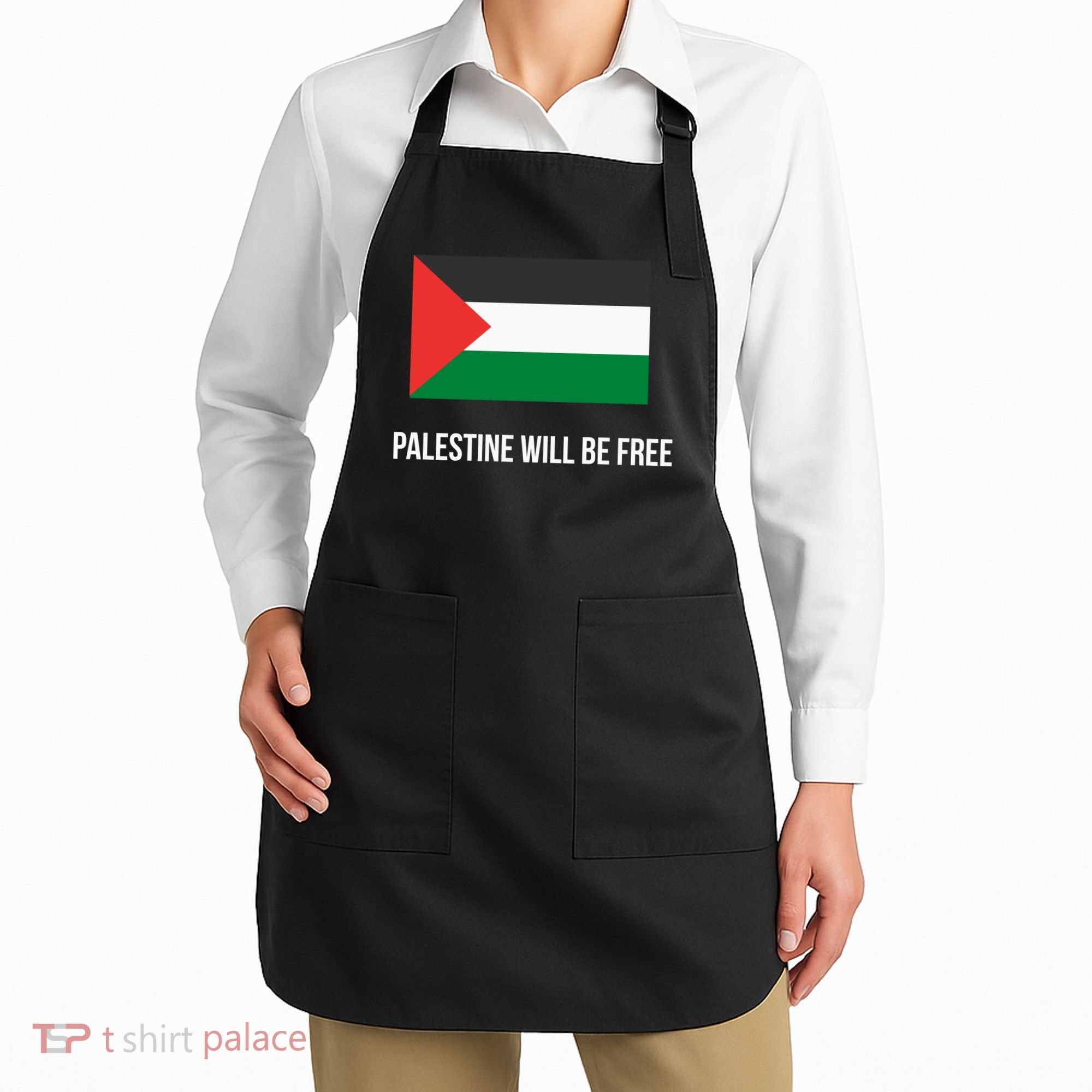 Free Palestine Strong Apron