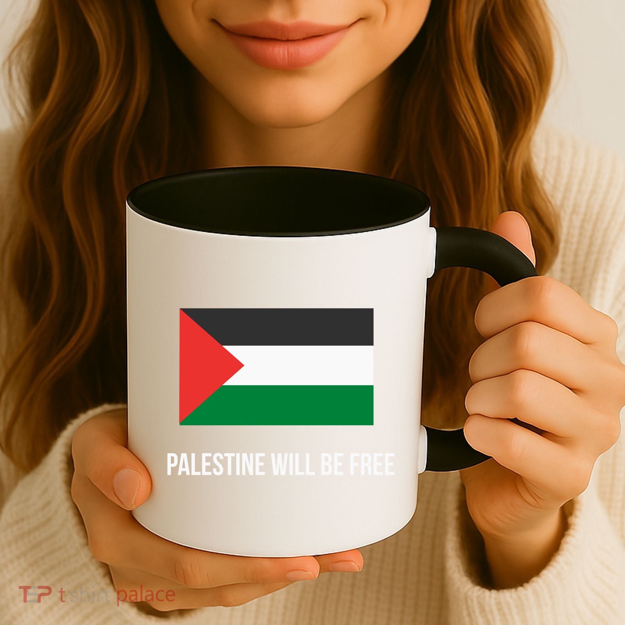 Free Palestine Strong Coffee Mug