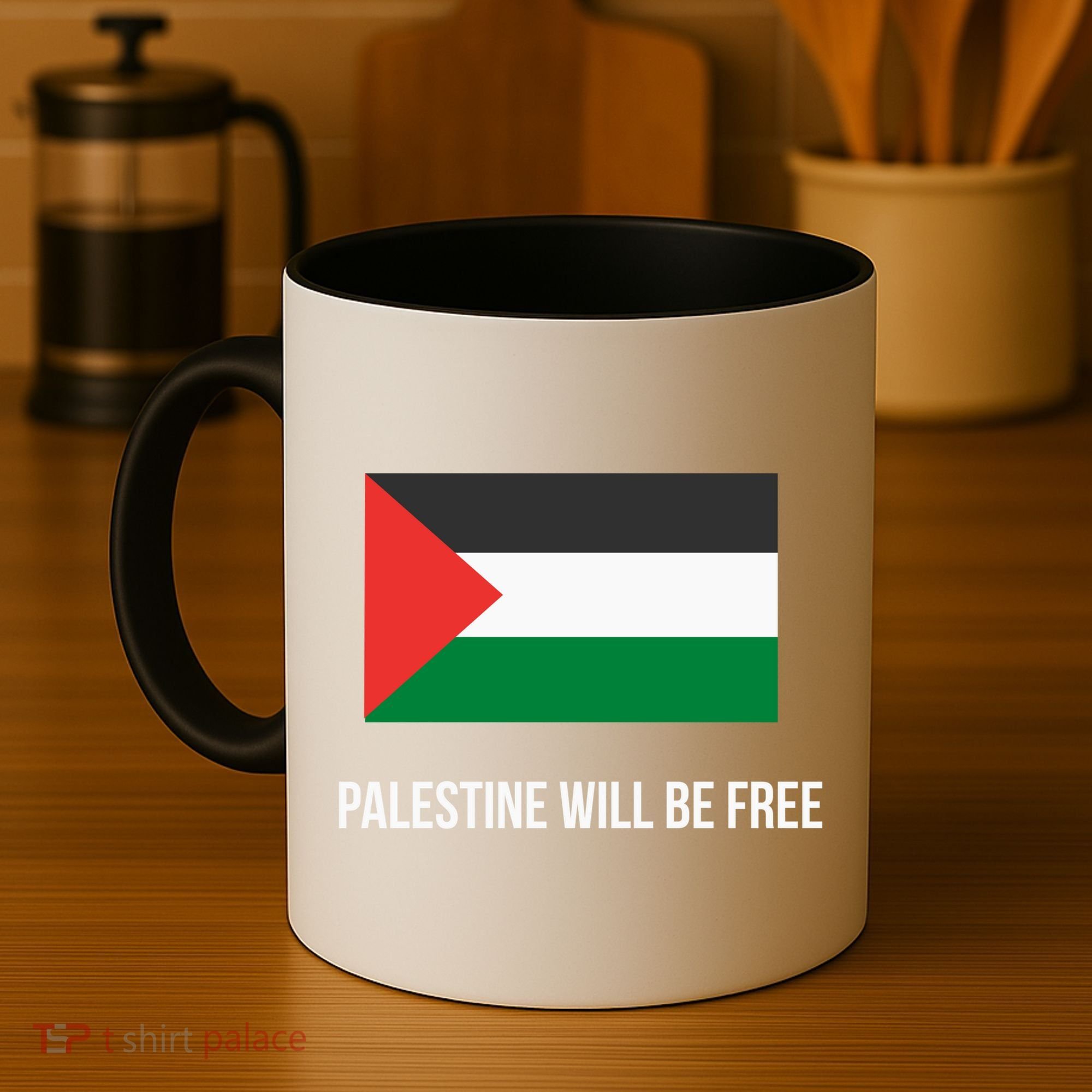 Free Palestine Strong Coffee Mug