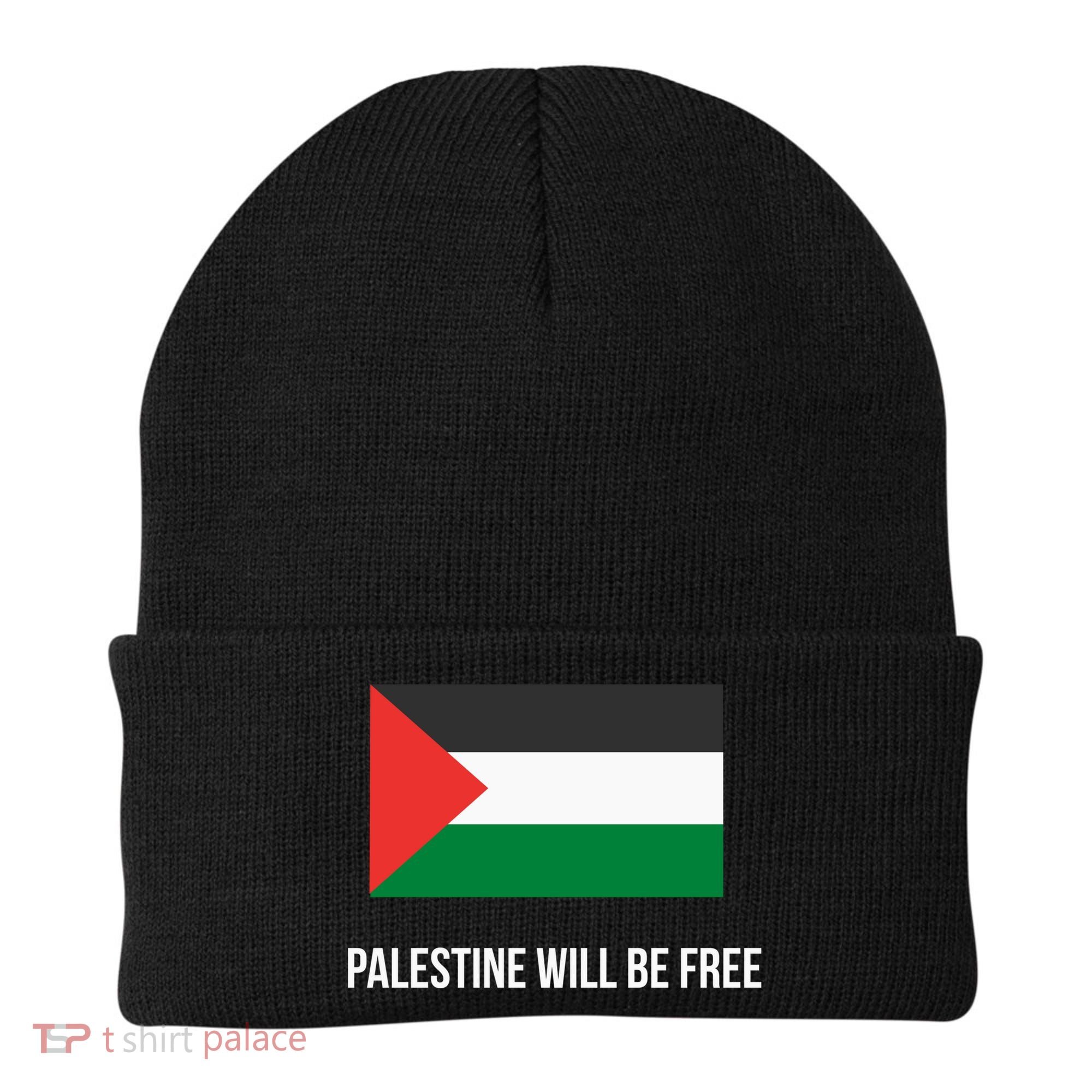 Free Palestine Strong Beanie