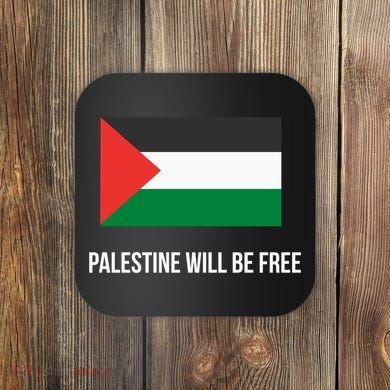 Free Palestine Strong Coaster