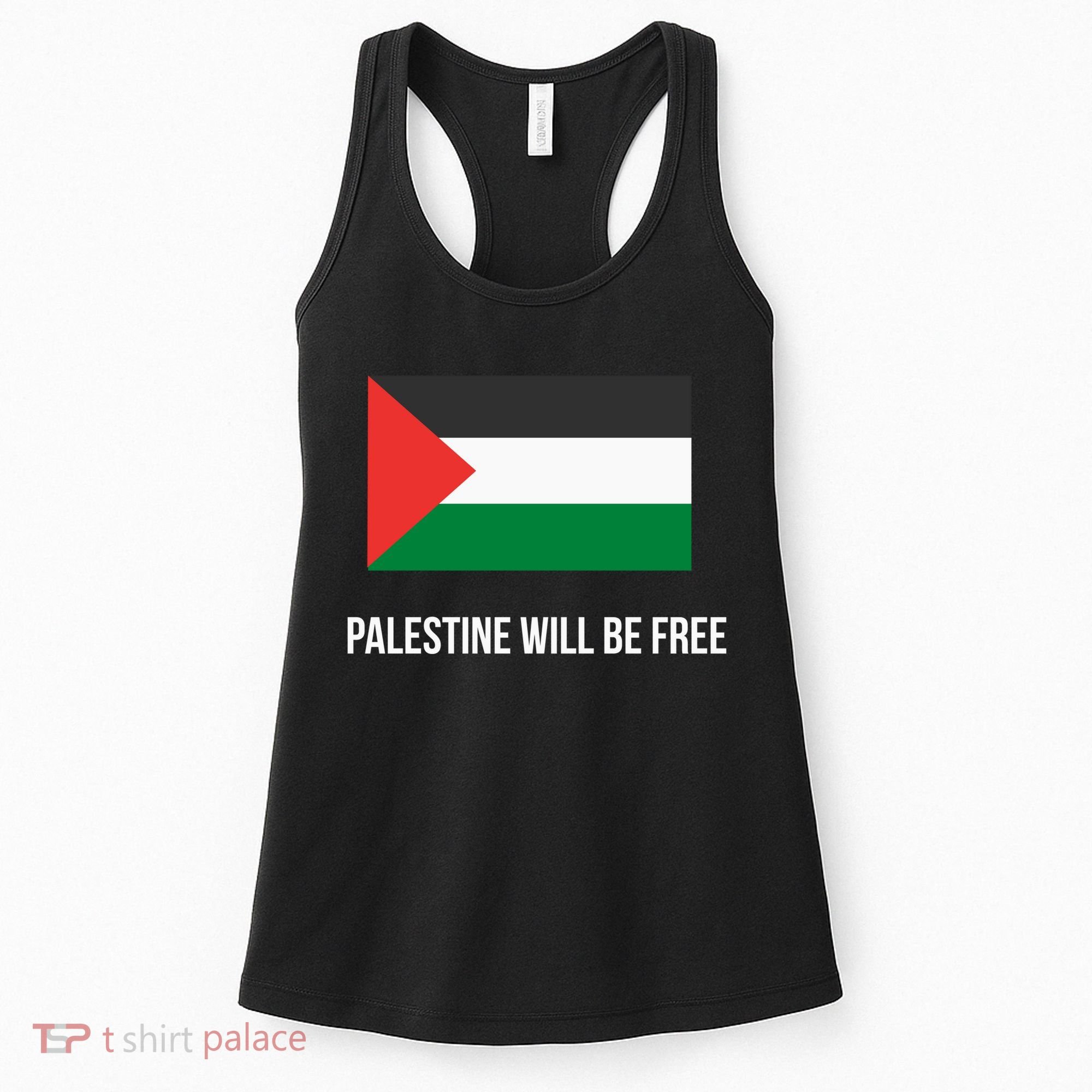 Free Palestine Strong Women's Tank Top