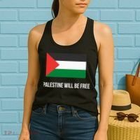 Free Palestine Strong Women's Tank Top thumb 2