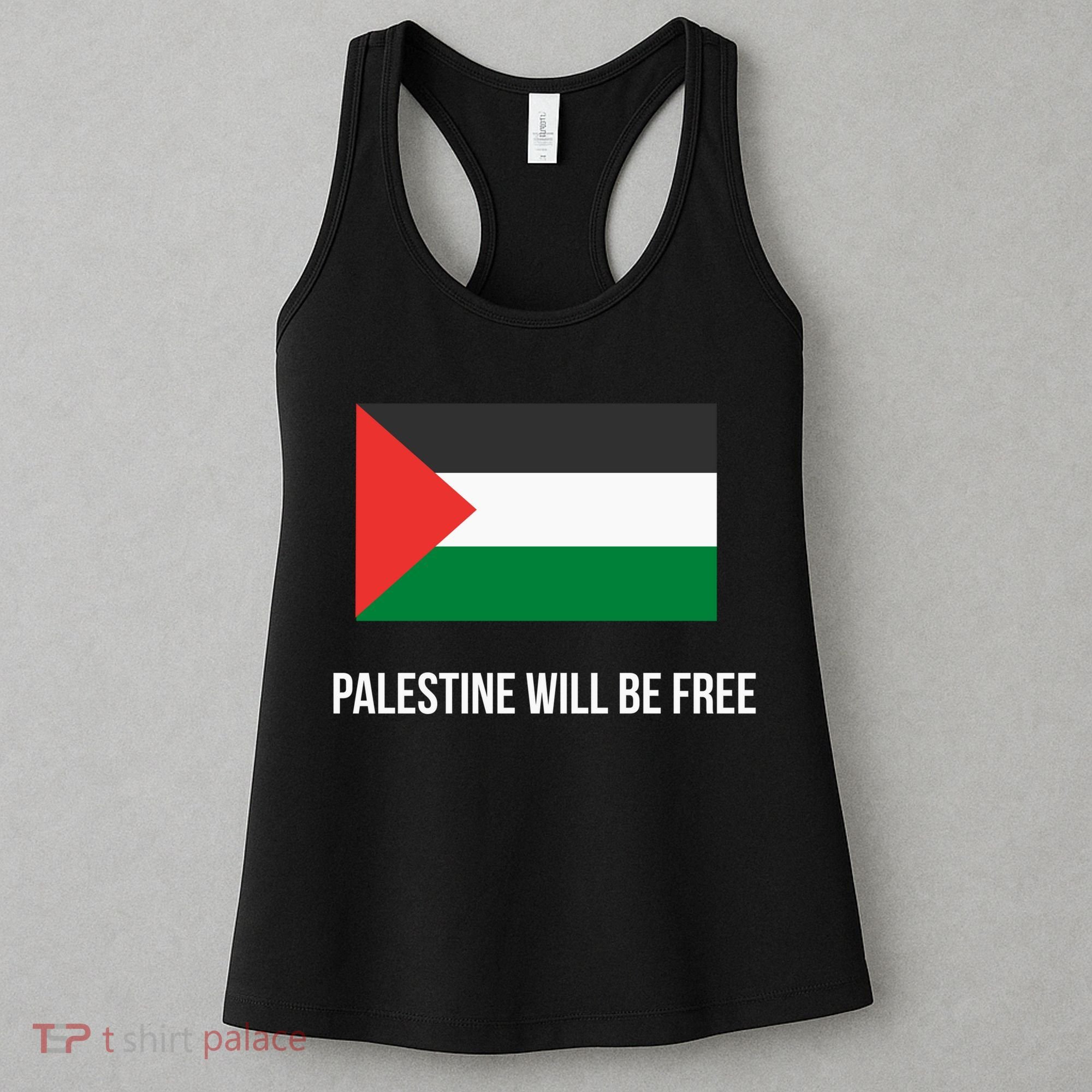 Free Palestine Strong Women's Tank Top