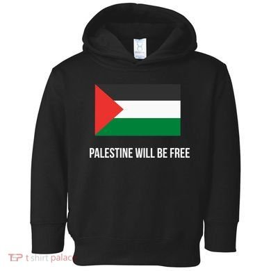 Free Palestine Strong Toddler Hoodie