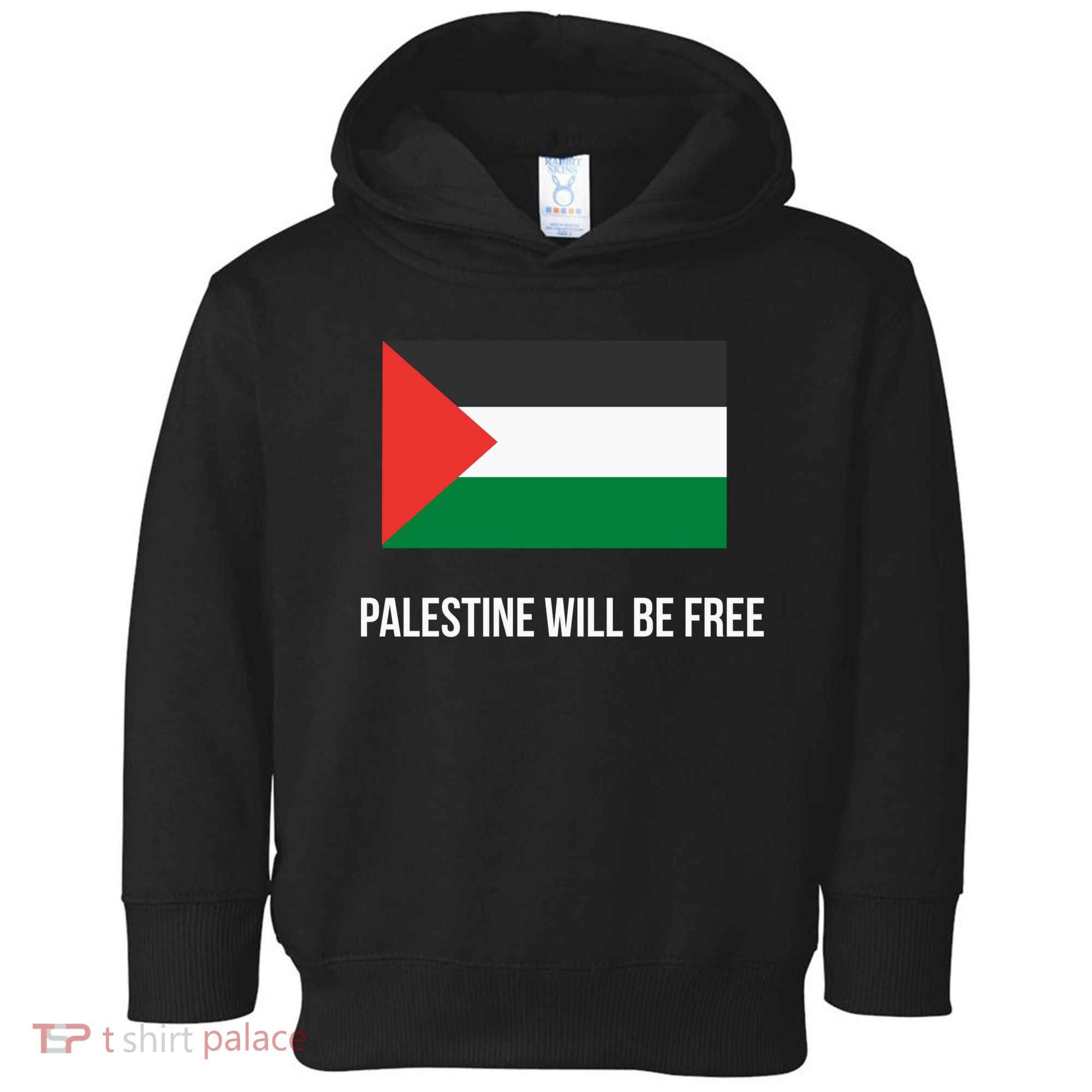 Free Palestine Strong Toddler Hoodie