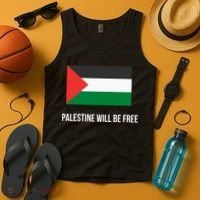Free Palestine Strong Tank Top thumb 4