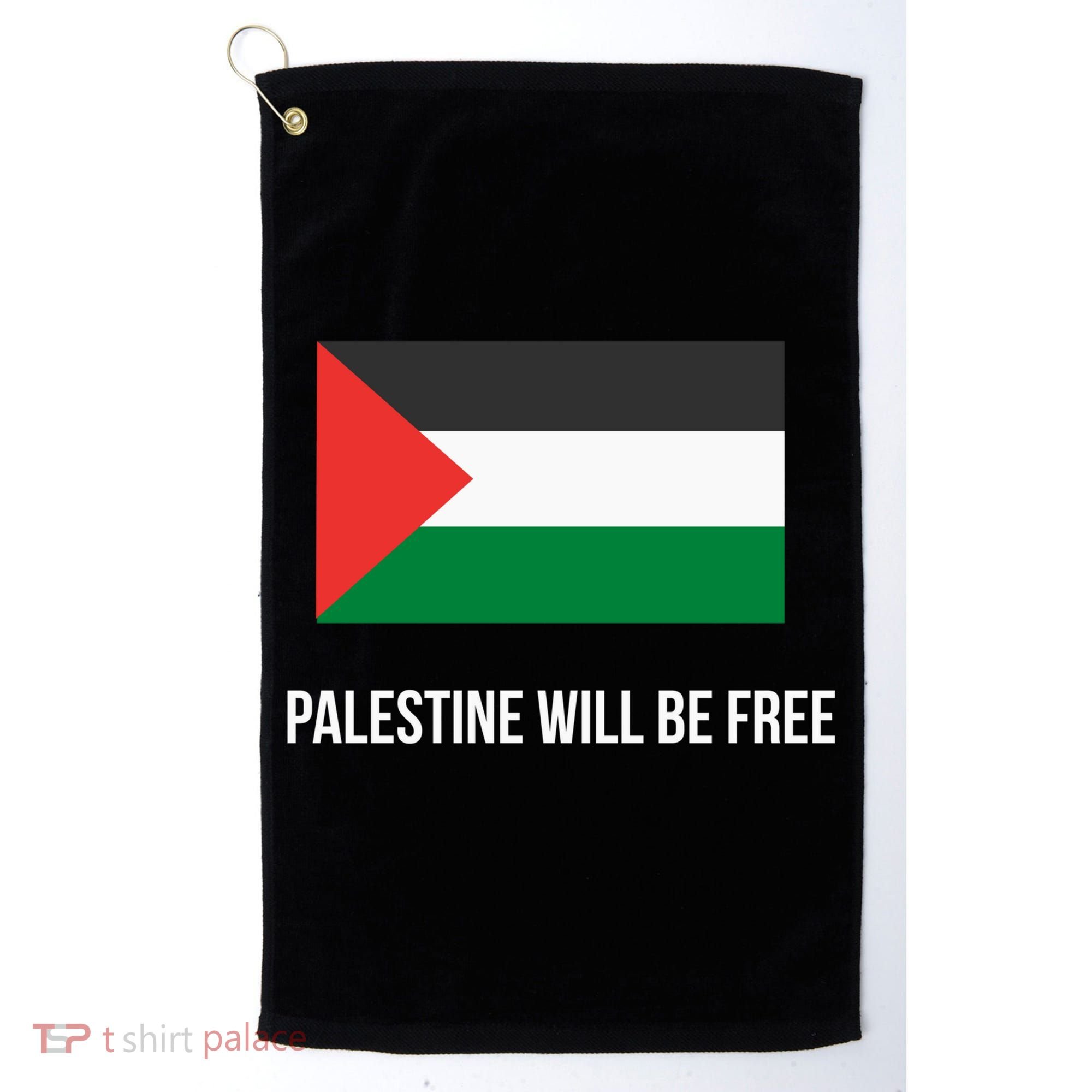 Free Palestine Strong Golf Towel