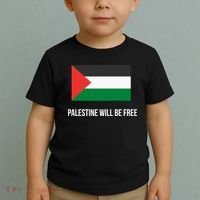 Free Palestine Strong Toddler T-Shirt thumb 2